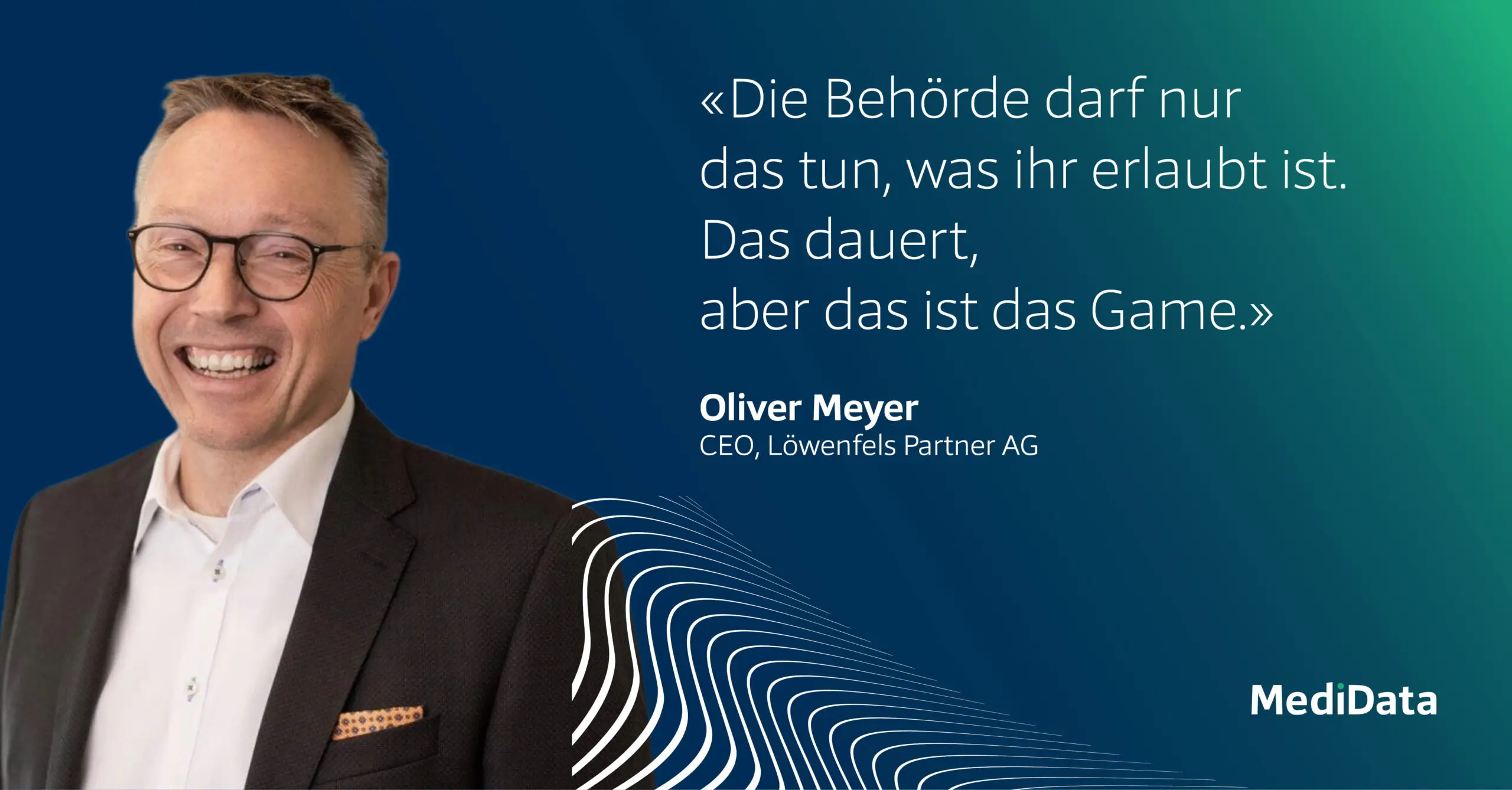 EFAS und Software: Oliver Meyer im Interview mit MediData